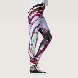 Abstrakte Merkur-Art-Leggings Leggings