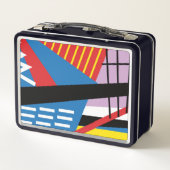 Abstrakte Metal Lunch Box (Rückseite)