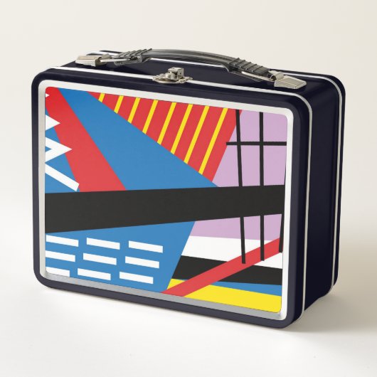 Abstrakte Metal Lunch Box (Vorderseite)