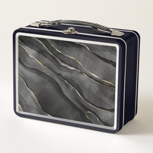 Abstrakte Metal Lunch Box (Vorderseite)