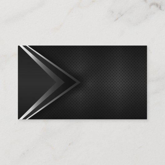 Abstrakte Metallic Mesh Hintergrund Visitenkarte (Rückseite)