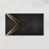 Abstrakte Metallic Textur Hintergrund Visitenkarte (Rückseite)