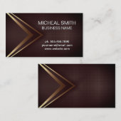 Abstrakte Metallic-Textur, roter Mesh Hintergrund Visitenkarte (Vorne/Hinten)