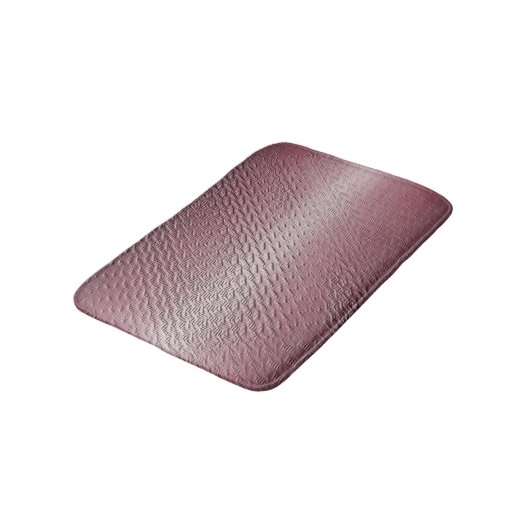 abstrakte metallische gebürstete Oberfläche Badematte (Schrägansicht)