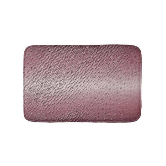 abstrakte metallische gebürstete Oberfläche Badematte (Vorderseite)