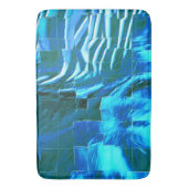 Abstrakte metallische Textur des Himmelsmosaiks Badematte (Vorderseite Vertikal)