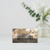 Abstrakte Metalllegierungsstrukturen Visitenkarte (Stehend Vorderseite)