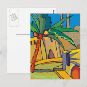 abstrakte mexico Postkarte (Vorne/Hinten)