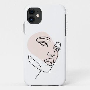 Abstrakte Mindestlinie für weibliche Singles, Teil Case-Mate iPhone Hülle