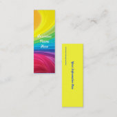 Abstrakte Mini Visitenkarte (Vorne/Hinten)