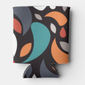 Abstrakte minimale geometrische Form Dosenkühler (Vorderseite)