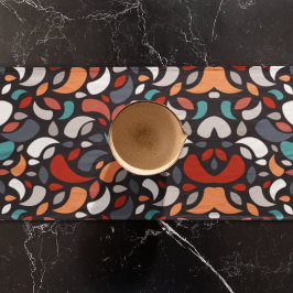 Abstrakte minimale geometrische Form Großer Tischläufer