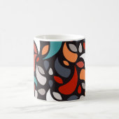 Abstrakte minimale geometrische Form Kaffeetasse (Mittel)