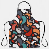 Abstrakte minimale geometrische Form Schürze (Vorderseite)