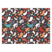 Abstrakte minimale geometrische Form Tischdecke (Vorderseite (Horizontal))