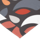 Abstrakte minimale geometrische Form Tischdecke (Schrägansicht)