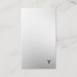 Abstrakte minimale Steigungs-vertikale Visitenkarte