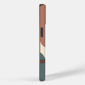 Abstrakte, minimalistische Kunst aus Palmenblätter Case-Mate iPhone Hülle (Rückseite / Rechts)