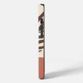 Abstrakte, minimalistische Kunst aus Palmenblätter Case-Mate iPhone Hülle (Rückseite / Links)
