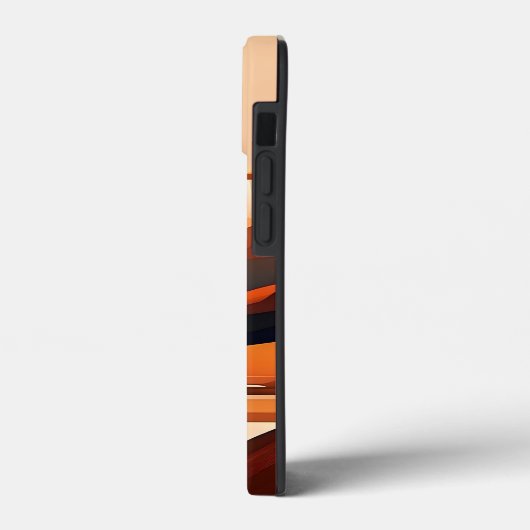 Abstrakte Minimalistische Landschaft Case-Mate iPhone Hülle (Rückseite / Links)