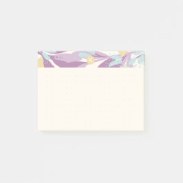 Abstrakte Minimalistische Liebe Valentine Branchen Post-it Klebezettel