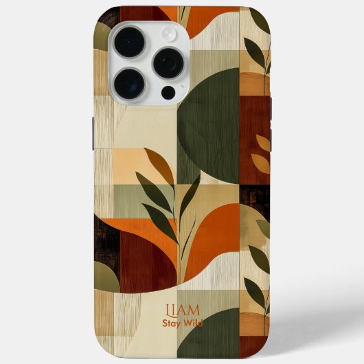 Abstrakte Minimalistische Natur Inspiriert Case-Mate iPhone Hülle (Rückseite)