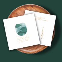 Abstrakte Minimalistische Schmuckkarte