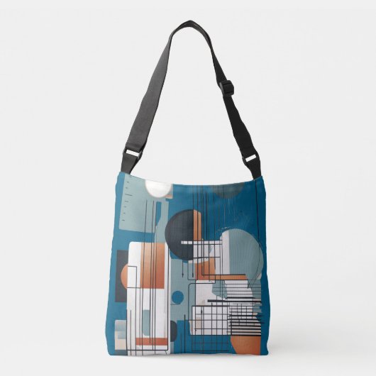 Abstrakte Minimalistische Tasche (Vorderseite)
