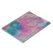 Abstrakte Mischmedien Notizblock (Linke Seite)