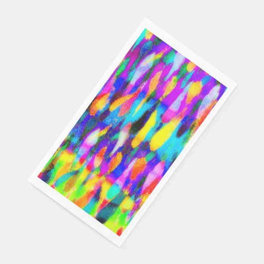 Abstrakte Mischung Serviette (Ecke)