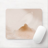 Abstrakte Misty Mountain Peak Mousepad (Mit Mouse)