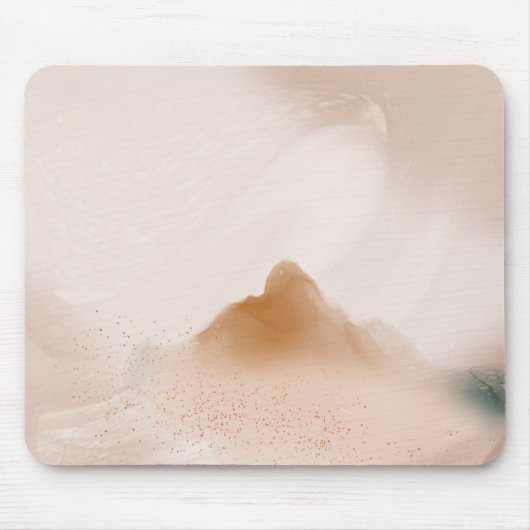 Abstrakte Misty Mountain Peak Mousepad (Vorne)