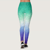 Abstrakte MLM Men Love Men Pride Flag Leggings (Rückseite)