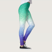 Abstrakte MLM Men Love Men Pride Flag Leggings (Rechts)