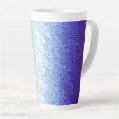 Abstrakte MLM Men Love Men Pride Flag Milchtasse (Rechte Ecke)