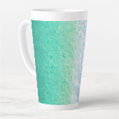Abstrakte MLM Men Love Men Pride Flag Milchtasse (Linke Ecke)
