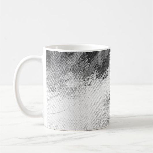 Abstrakte Mode Akryllische Malerei Kaffeetasse (Links)