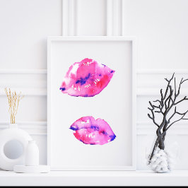 Abstrakte Modekunst Poster