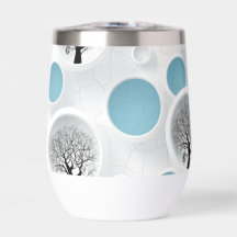 abstrakte moderne 3D-Wandmauer