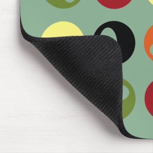 Abstrakte moderne Bereiche Mousepad (Ecke)