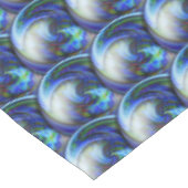 Abstrakte moderne Blasen 3D Tischdecke (Schrägansicht)