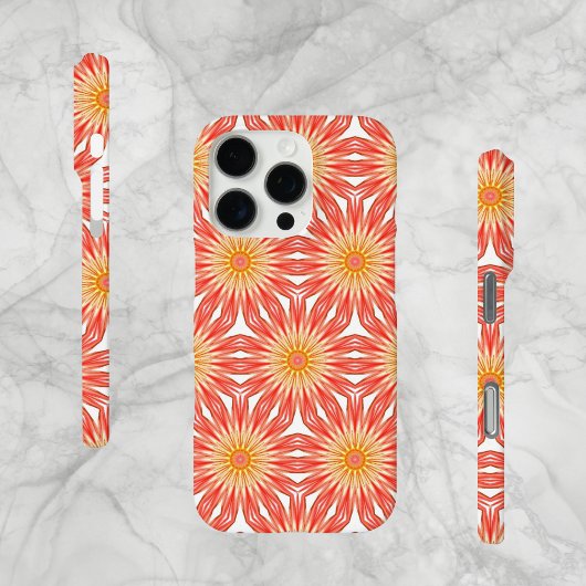 Abstrakte, moderne Blume, Case Mate iPhone Hülle