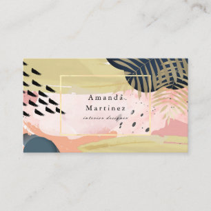 Abstrakte, moderne Business Card Visitenkarte