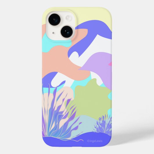 Abstrakte, moderne, Coole Formen Case-Mate iPhone Hülle (Rückseite)