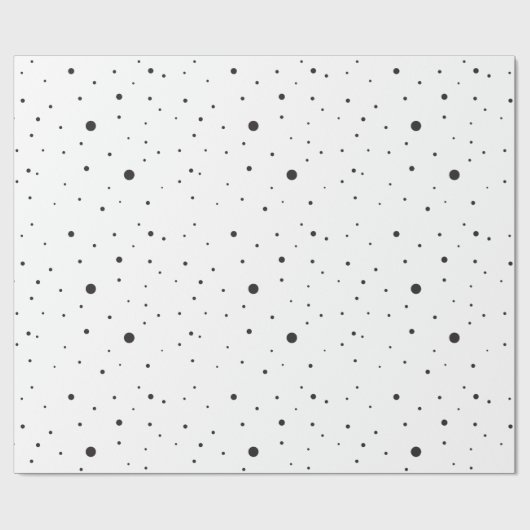 Abstrakte moderne einfache geometrische Random Pol Geschenkpapier (Flach)