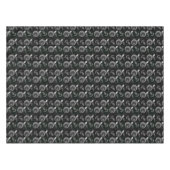 Abstrakte moderne einfarbige Apfelbäume Blätter sc Tischdecke (Vorderseite (Horizontal))