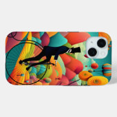 Abstrakte, moderne, farbenfrohe Reise Case-Mate iPhone Hülle (Rückseite (Horizontal))