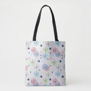Abstrakte moderne Formen kreisen Polka strahlt Lic Tasche