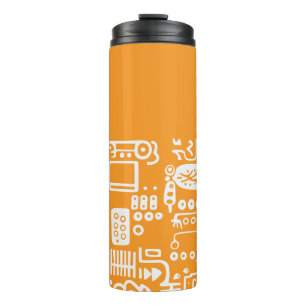 Abstrakte moderne Formen Thermosbecher