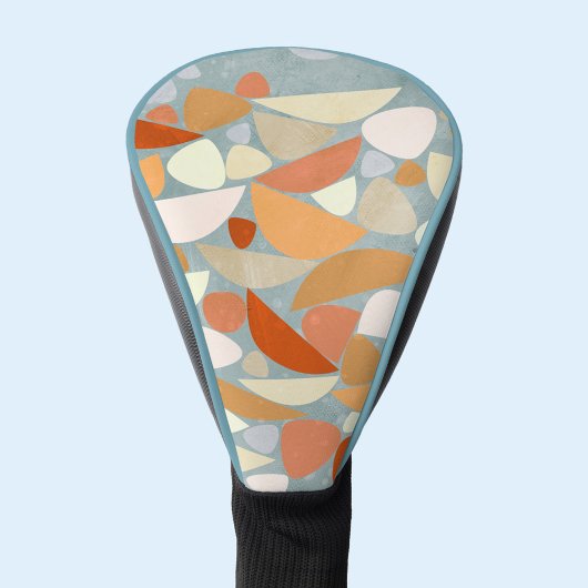 Abstrakte moderne Geometrie Golf Headcover